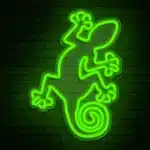 Neon Gecko 1