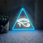 Neon Oeil d’Horus 2