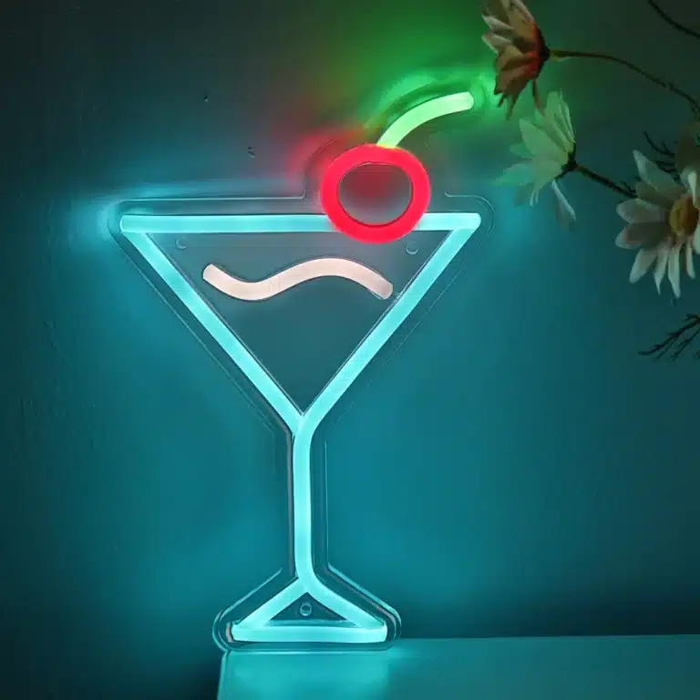 Neon Martini 1