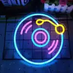 Neon tourne disque 2
