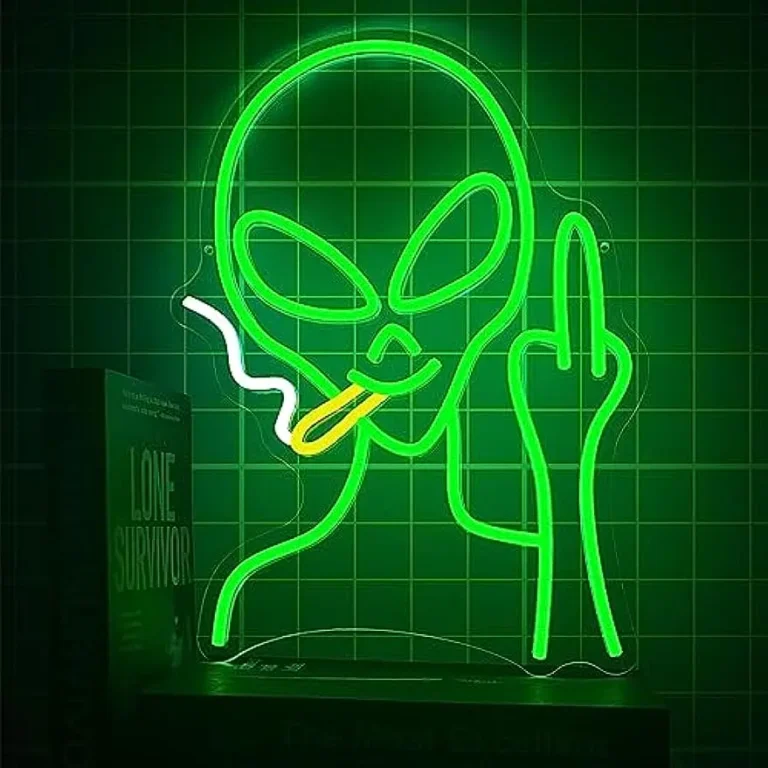 Neon alien 1