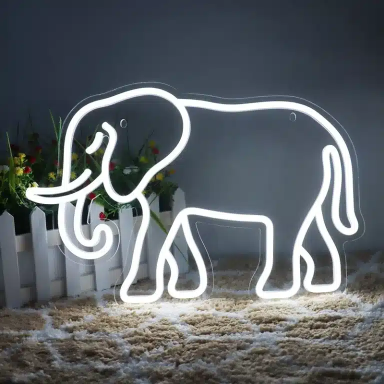 Neon Elephant 1