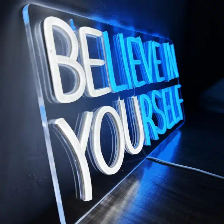 Neon Believe in Yourself 2