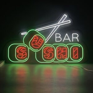 Neon LED Sushi Bar