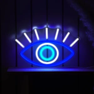 Neon oeil porte bonheur 1