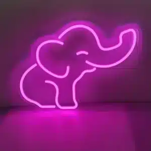 Neon Elephant Rose 1