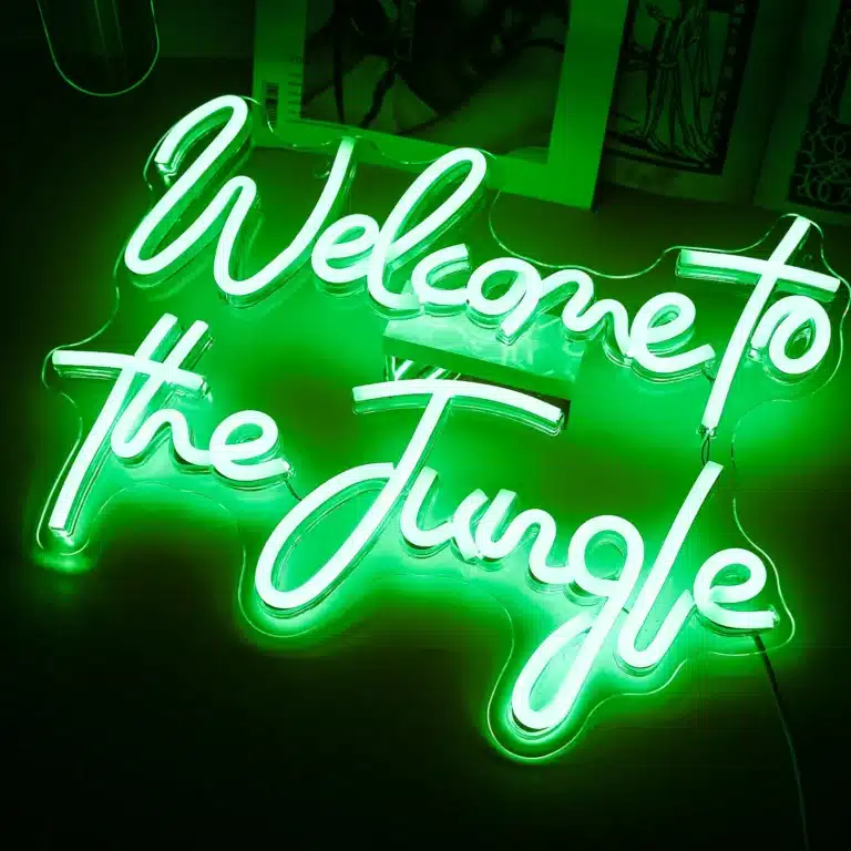 Neon Welcome to the jungle 2