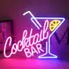 Neon Cocktail Bar 1