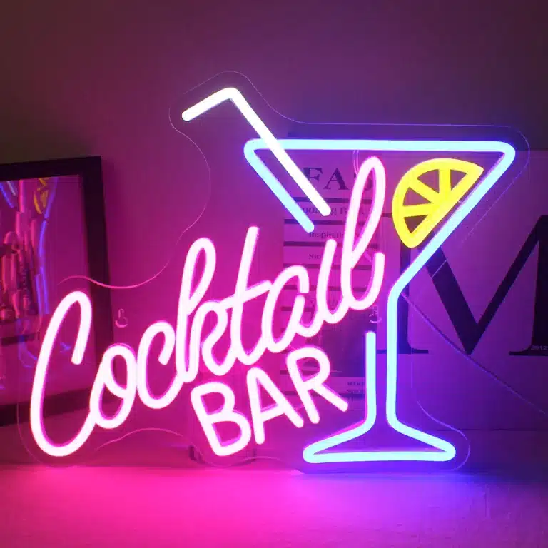 Neon Cocktail Bar 1