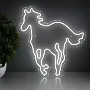 Neon Cheval au galop 1