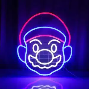 Neon Mario 1