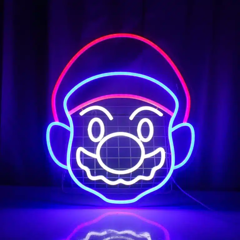 Neon Mario 1