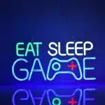 Neon Eat Sleep Game 2