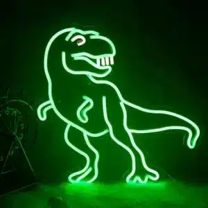 Neon T-rex 1