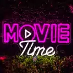Neon Movie Time 1