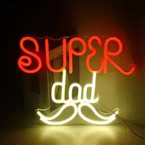 Neon Super Dad 1