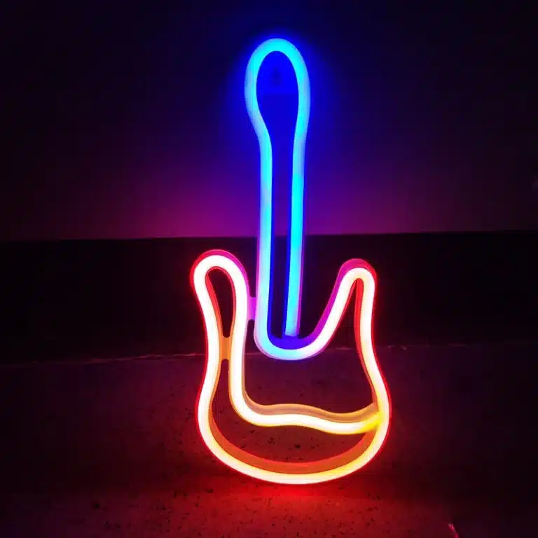 Neon Guitare électrique 2