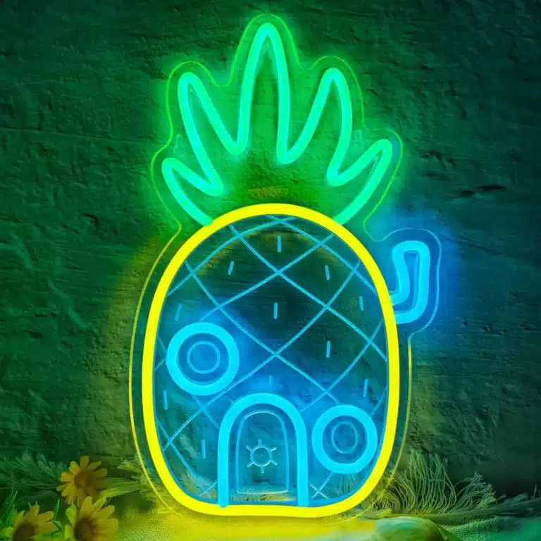 Neon Ananas Bob l'Éponge 1