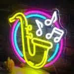 Neon Saxophone 2