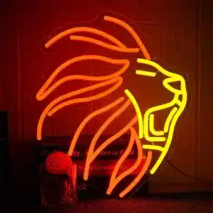 Neon Lion 1