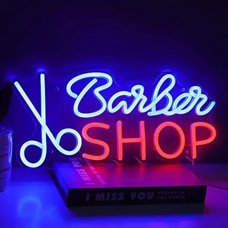 Neon Barber Shop 1