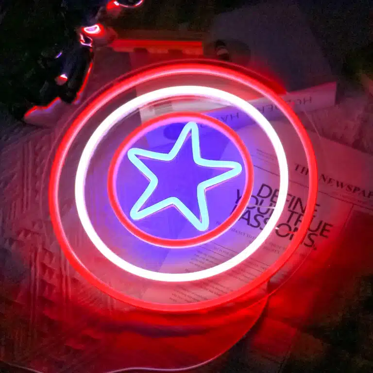 Neon Bouclier Captain America 2