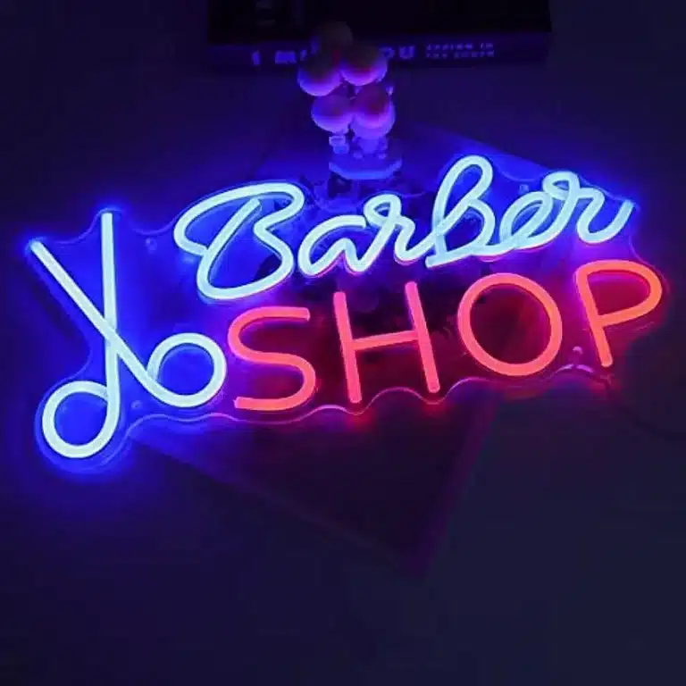 Neon Barber Shop 2