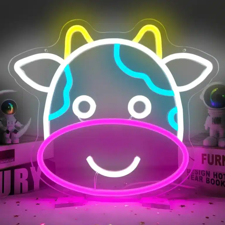 Neon Vache 1