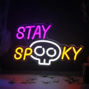 Neon Stay Spooky 1