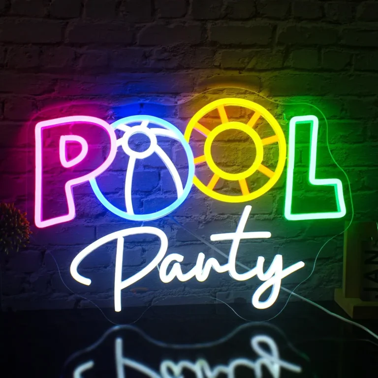 Neon Pool Party 2