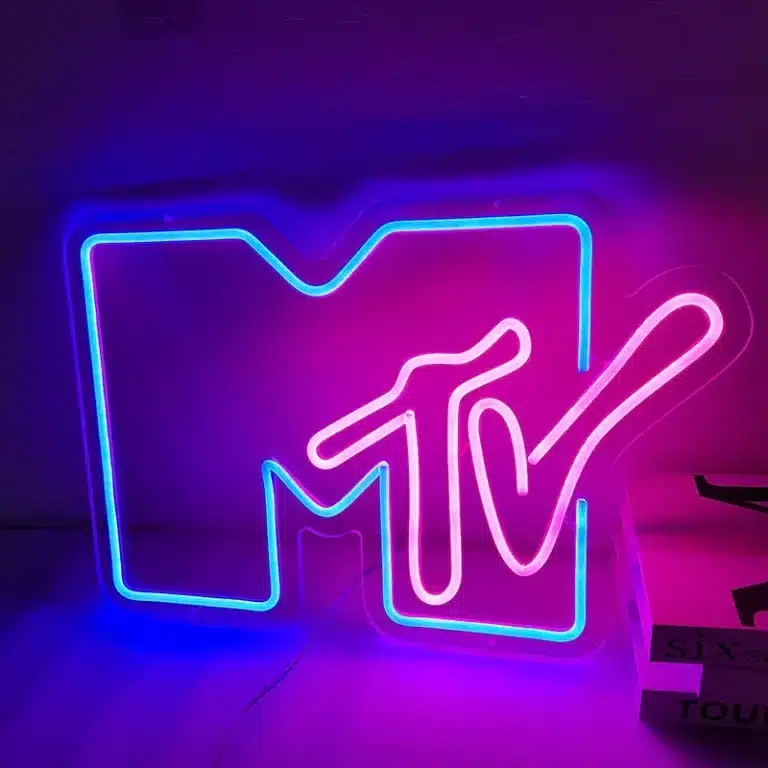 Neon Logo MTV 1