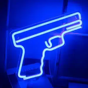 Neon Glock 1