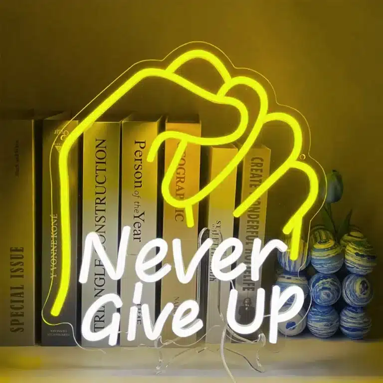 Neon Never Give Up 1