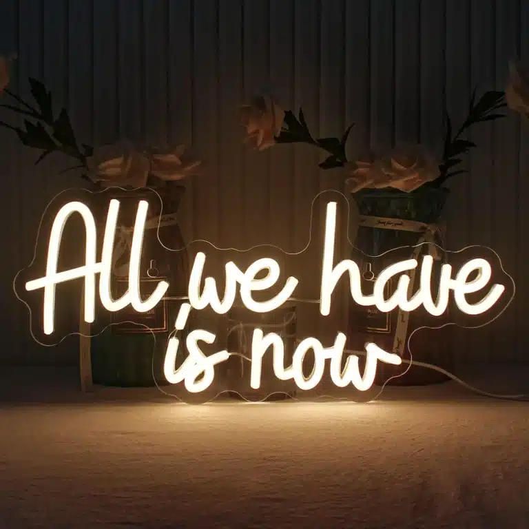 Neon All We Have Is Now 1