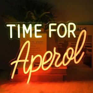 Neon Time for Aperol 1