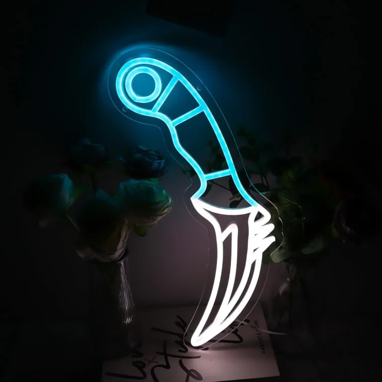 Neon Karambit 2