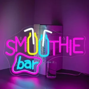 Neon Smoothie Bar 1