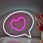 Neon Bulle Coeur 2