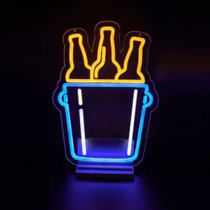 Neon Seau à bières 1