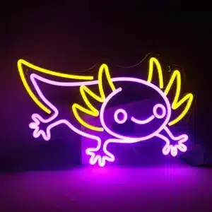 Neon Axolotl 1