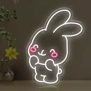 Neon Lapin Kawaii 1