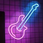 neon guitare electrique 2
