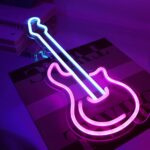 neon guitare electrique 3