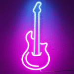 neon guitare electrique 4