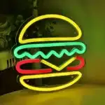 Neon Hamburger 1