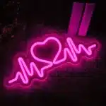 Neon Coeur Battement Cardiaque 2