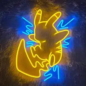 Neon Pikachu 1