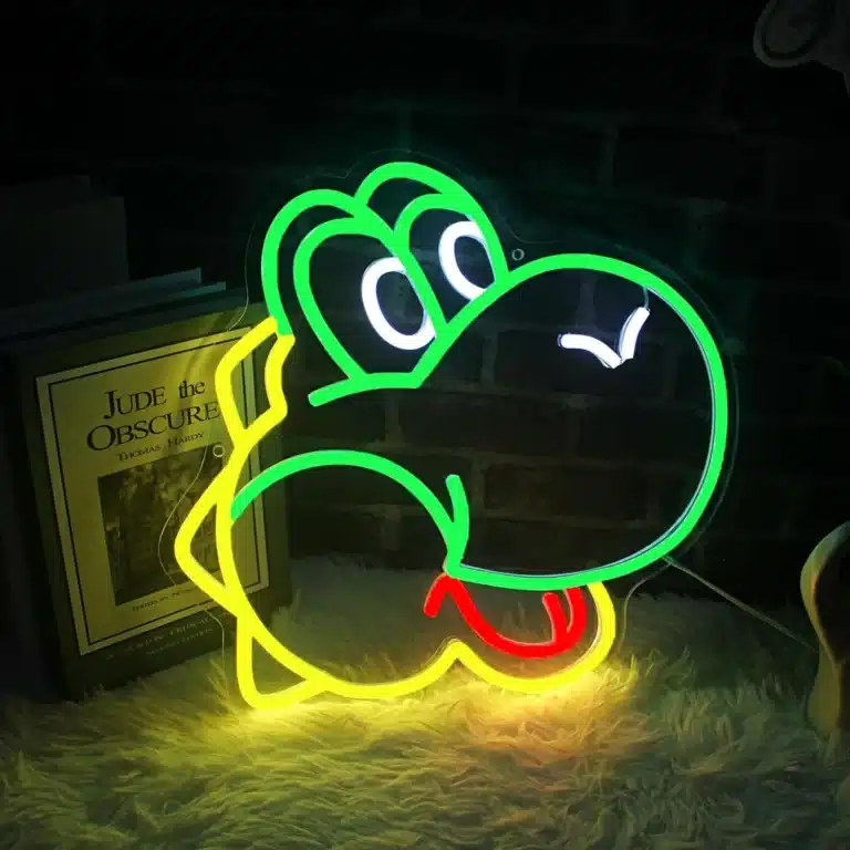 Neon Yoshi Mario Bros 1