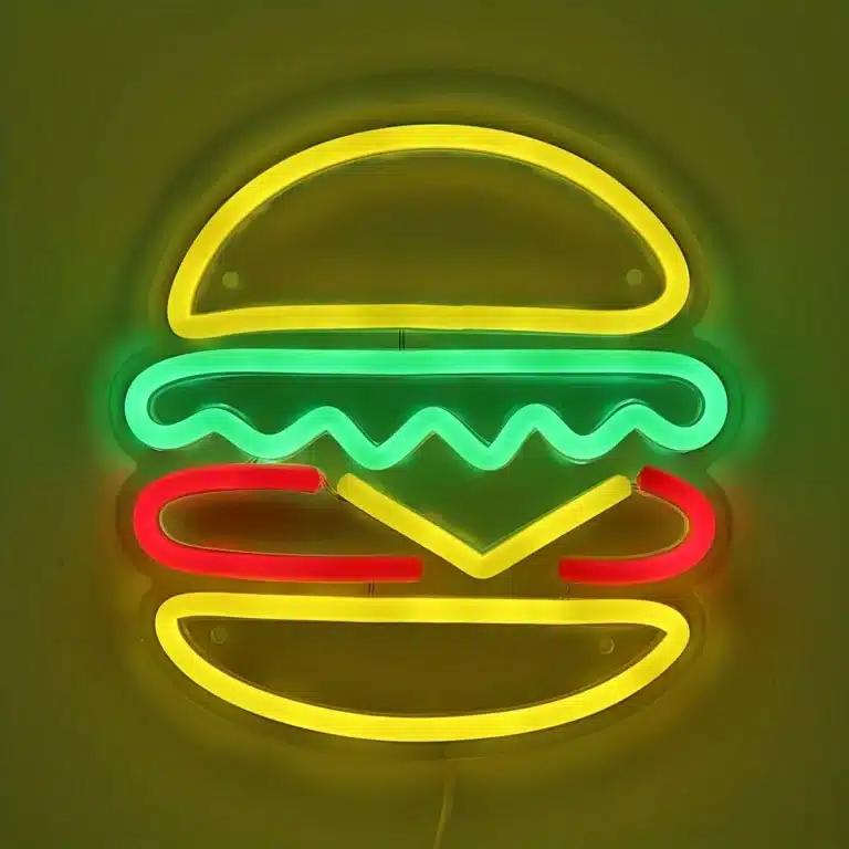 Neon Hamburger 2