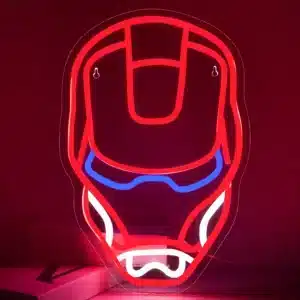 Neon Iron Man 1